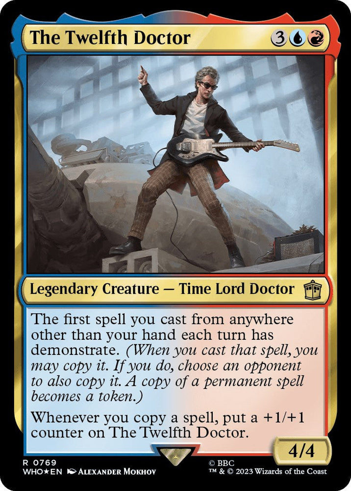 The Twelfth Doctor (Surge Foil) [Doctor Who] Magic: The Gathering