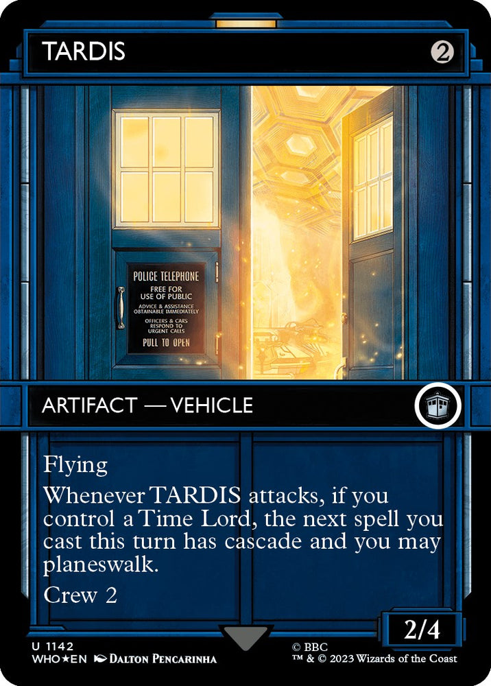 TARDIS (Showcase) (Surge Foil) [Doctor Who] Magic: The Gathering