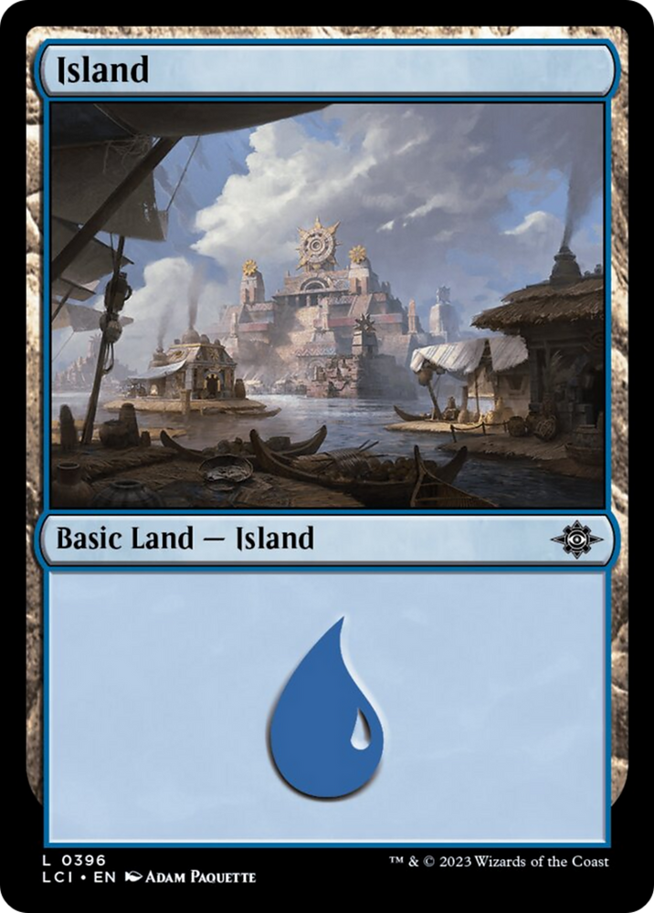 Island (0396) [The Lost Caverns of Ixalan] Magic: The Gathering