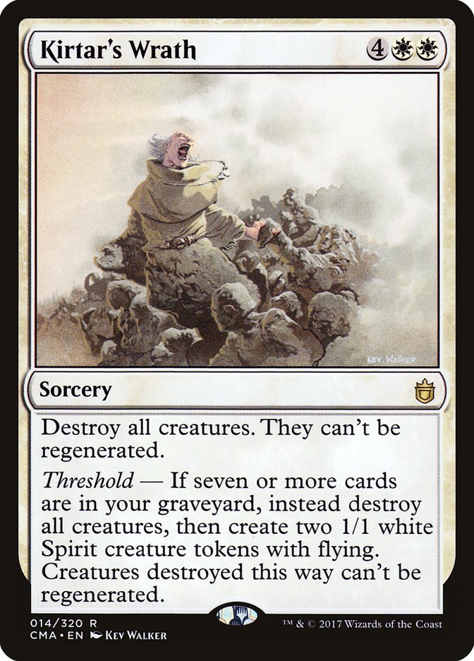 Kirtar's Wrath [Commander Anthology] Magic: The Gathering
