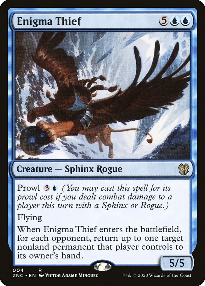 Enigma Thief [Zendikar Rising Commander] Magic: The Gathering