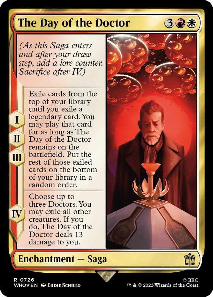 The Day of the Doctor (Surge Foil) [Doctor Who] Magic: The Gathering