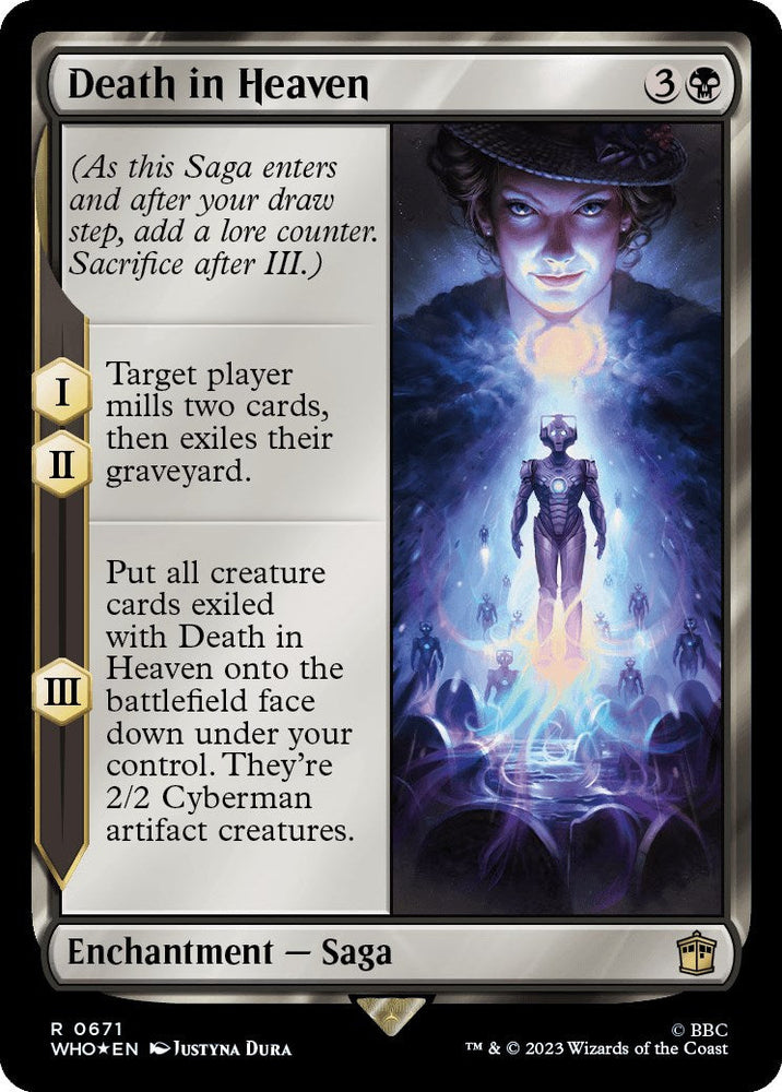 Death in Heaven (Surge Foil) [Doctor Who] Magic: The Gathering