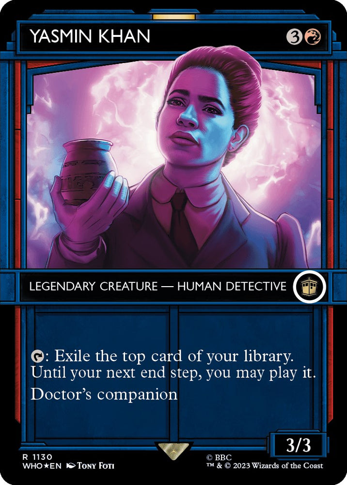Yasmin Khan (Showcase) (Surge Foil) [Doctor Who] Magic: The Gathering