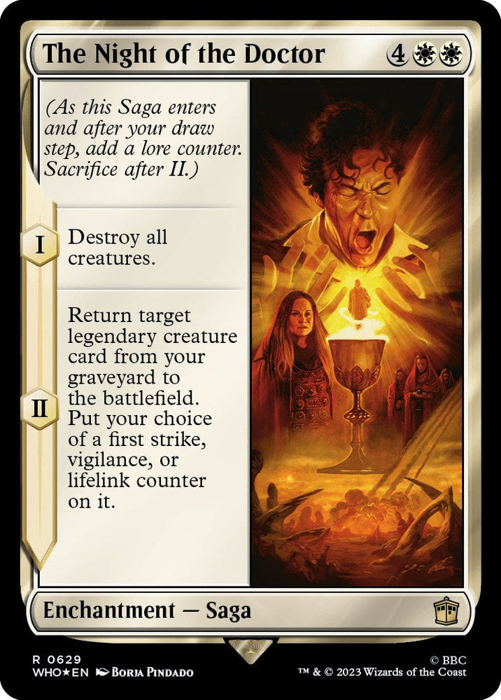The Night of the Doctor (Surge Foil) [Doctor Who] Magic: The Gathering