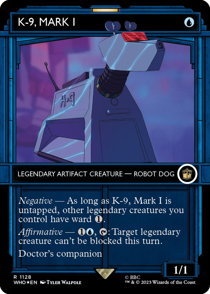 K-9, Mark I (Showcase) (Surge Foil) [Doctor Who] Magic: The Gathering