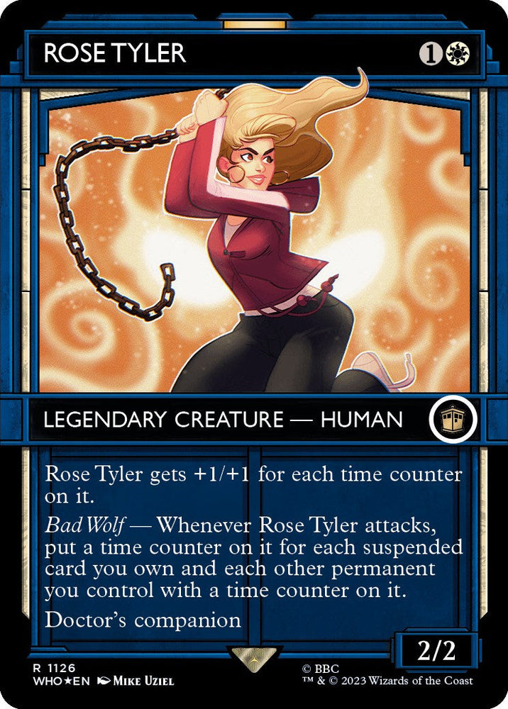 Rose Tyler (Showcase) (Surge Foil) [Doctor Who] Magic: The Gathering