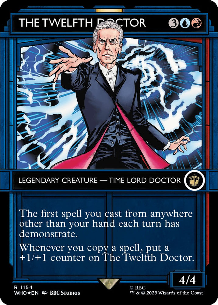 The Twelfth Doctor (Showcase) (Surge Foil) [Doctor Who] Magic: The Gathering