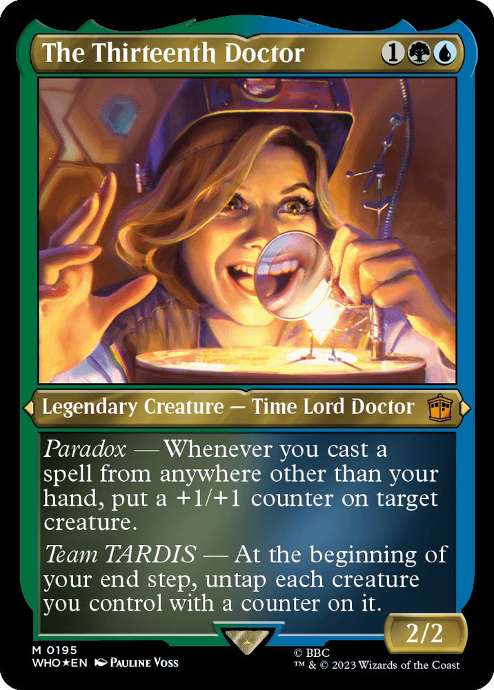The Thirteenth Doctor (Display Commander) [Doctor Who] Magic: The Gathering