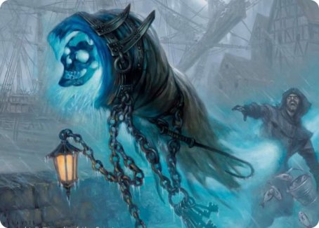 Nebelgast Intruder Art Card [Innistrad: Midnight Hunt Art Series] Magic: The Gathering