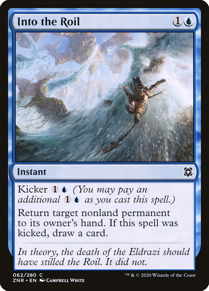 Into the Roil [Zendikar Rising] Magic: The Gathering