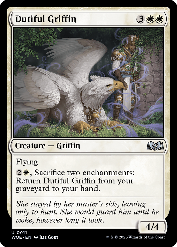 Dutiful Griffin [Wilds of Eldraine] Magic: The Gathering