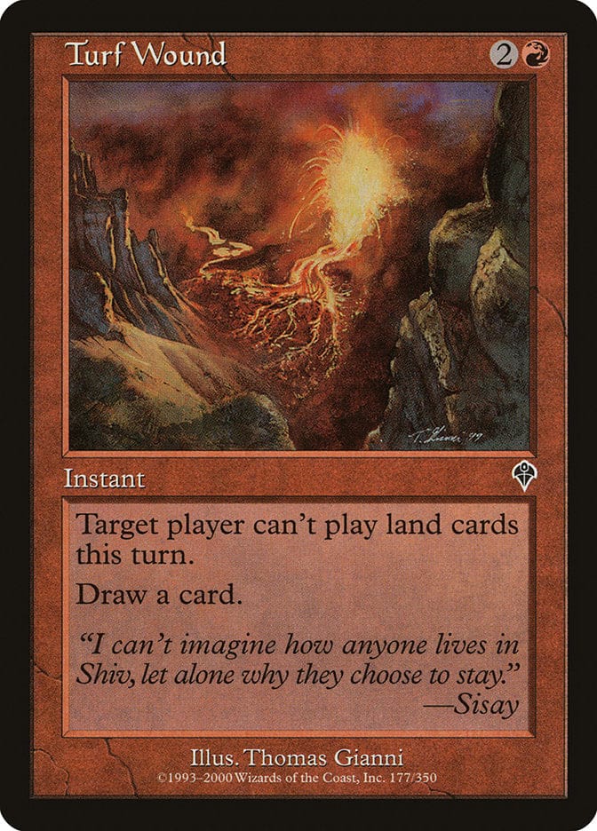 Turf Wound [Invasion] Magic: The Gathering
