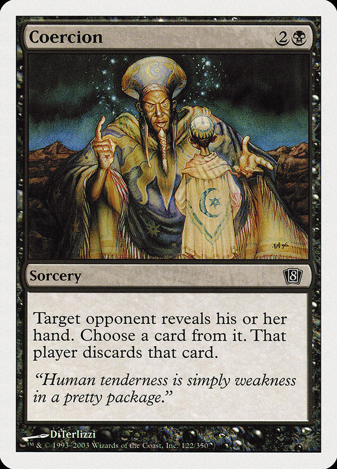 Coercion [Eighth Edition] Magic: The Gathering