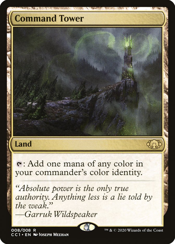 Command Tower [Commander Collection: Green] Magic: The Gathering