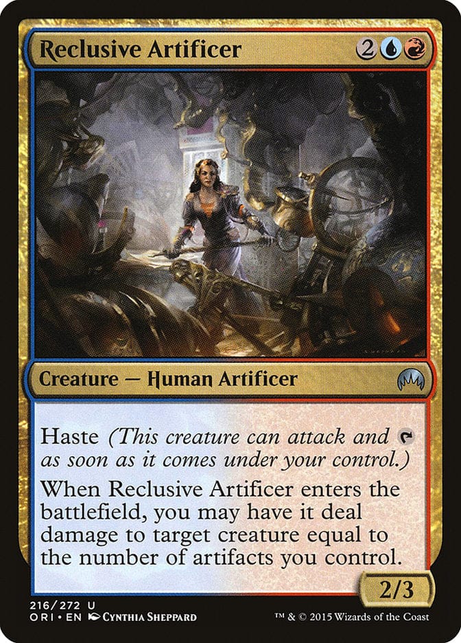 Reclusive Artificer [Magic Origins] Magic: The Gathering