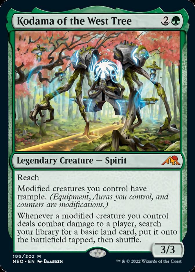 Kodama of the West Tree [Kamigawa: Neon Dynasty] Magic: The Gathering