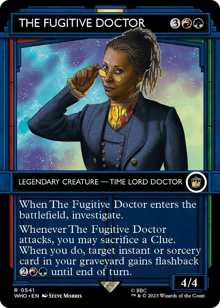 The Fugitive Doctor (Showcase) [Doctor Who] Magic: The Gathering