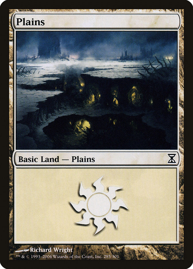 Plains (285) [Time Spiral] Magic: The Gathering
