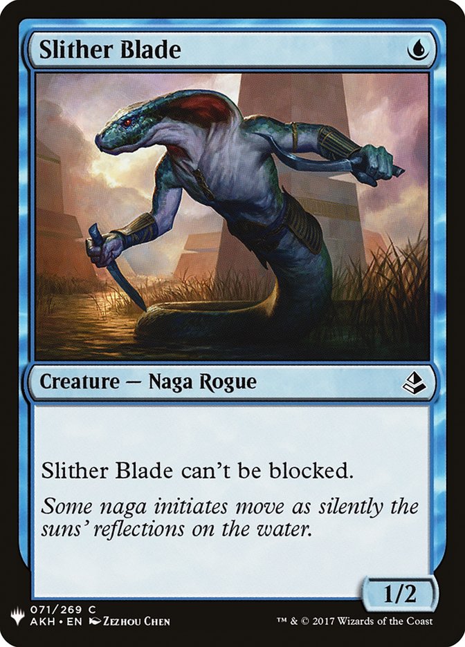 Slither Blade [Mystery Booster] Magic: The Gathering
