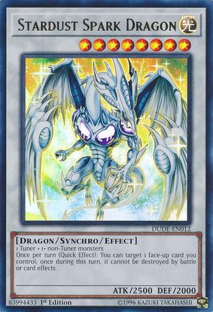 Stardust Spark Dragon [DUDE-EN012] Ultra Rare - Yugioh Cards For Your TCG Needs!