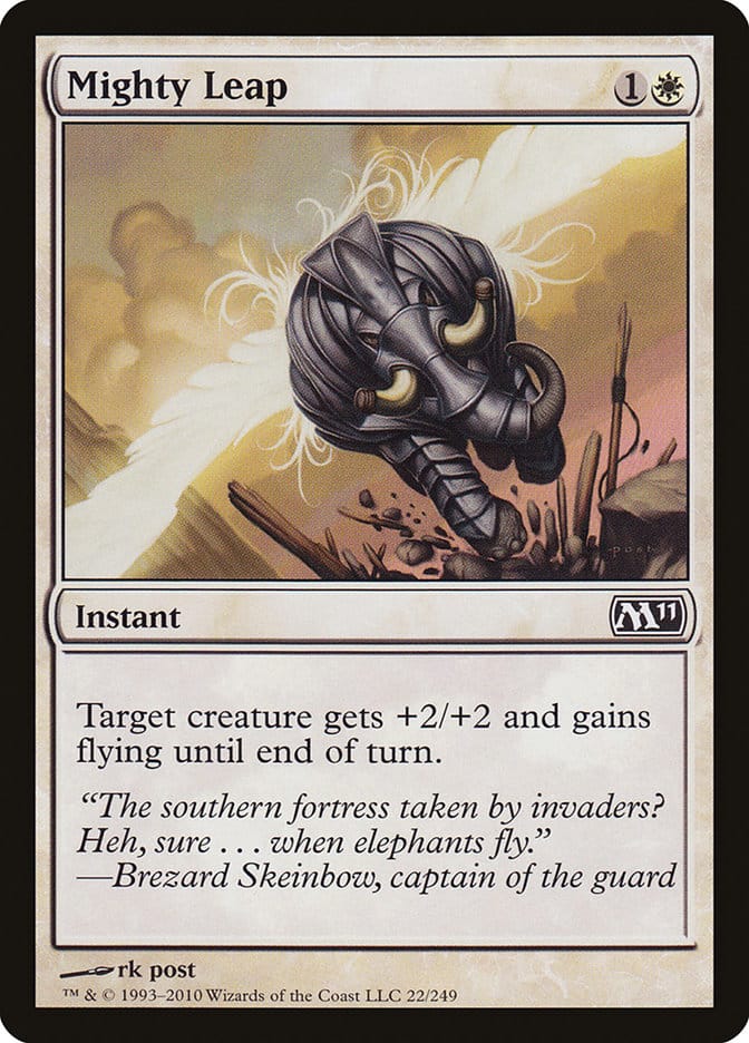Mighty Leap [Magic 2011] Magic: The Gathering