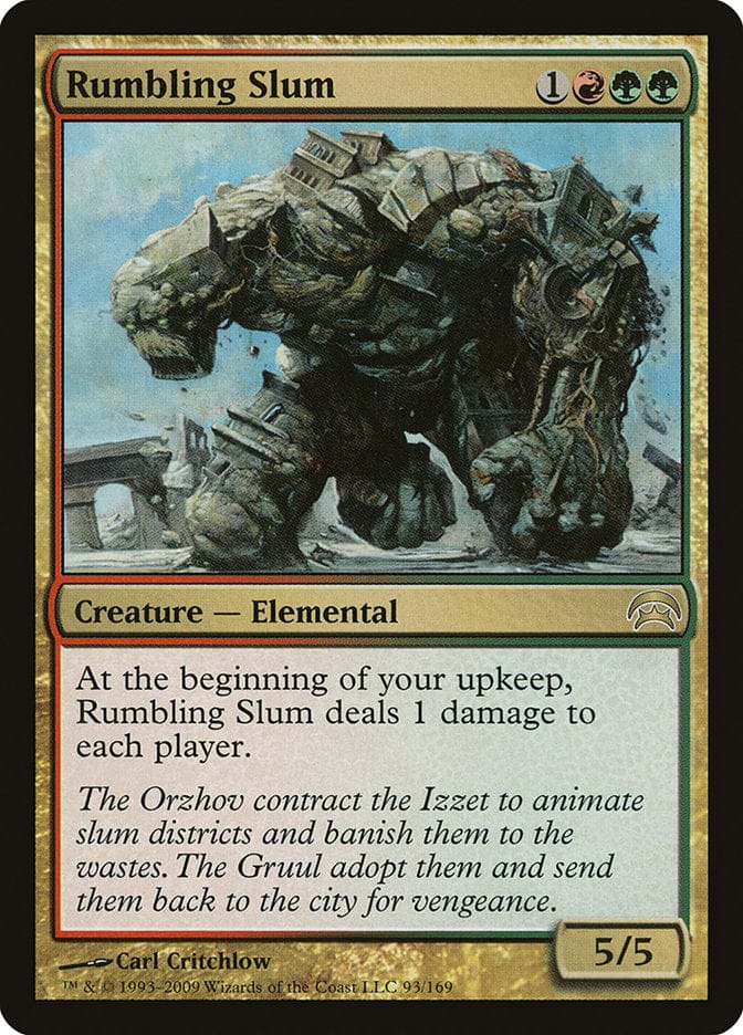 Rumbling Slum [Planechase] Magic: The Gathering