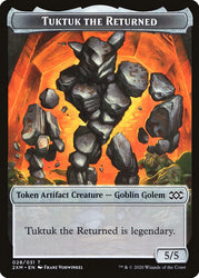 Eldrazi Spawn // Tuktuk the Returned Double-Sided Token [Double Masters Tokens] Magic: The Gathering