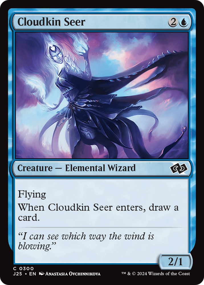 Cloudkin Seer [Foundations Jumpstart] Magic: The Gathering