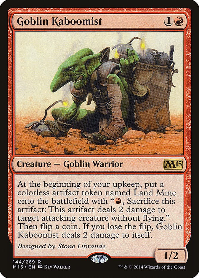 Goblin Kaboomist [Magic 2015] Magic: The Gathering
