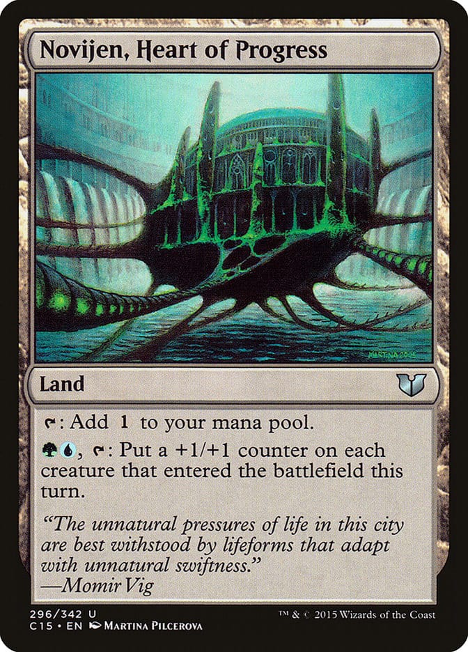 Novijen, Heart of Progress [Commander 2015] Magic: The Gathering