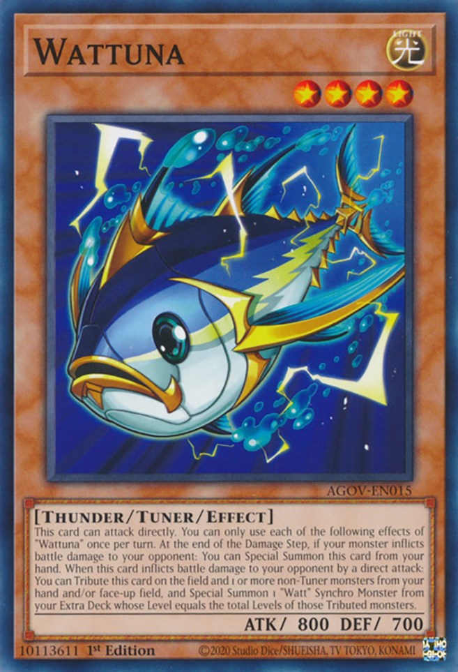 Wattuna [AGOV-EN015] Common - Yugioh Cards For Your TCG Needs!
