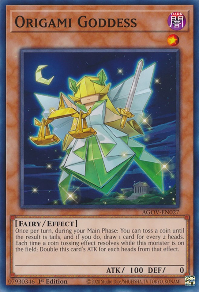 Origami Goddess [AGOV-EN027] Common - Yugioh Cards For Your TCG Needs!
