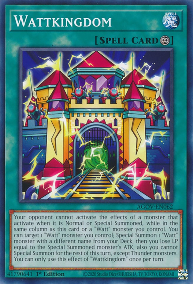 Wattkingdom [AGOV-EN062] Common - Yugioh Cards For Your TCG Needs!
