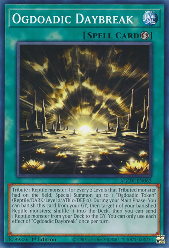 Ogdoadic Daybreak [AGOV-EN063] Common - Yugioh Cards For Your TCG Needs!