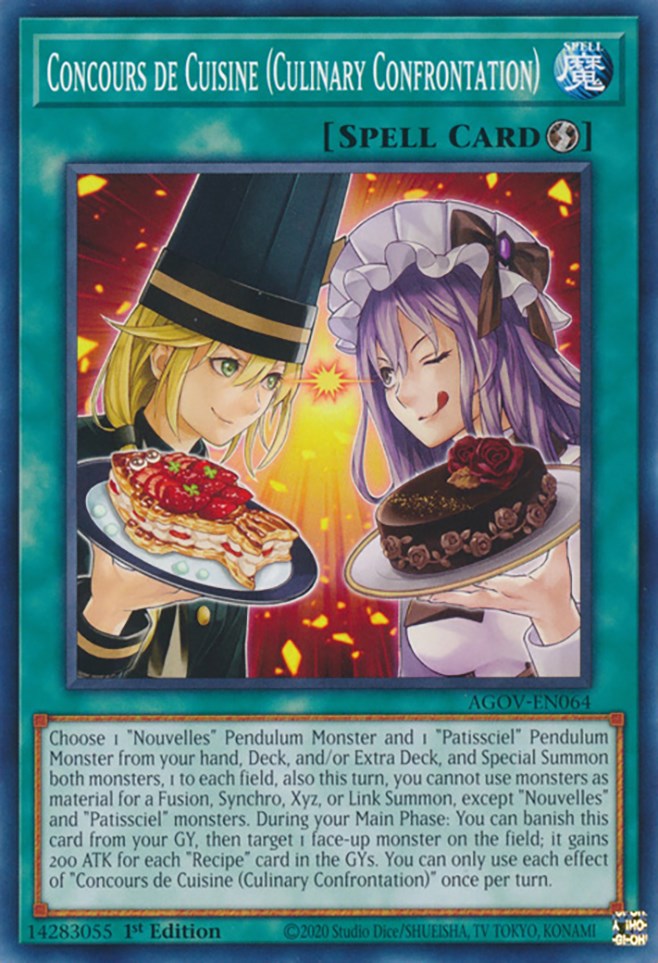 Concours de Cuisine (Culinary Confrontation) [AGOV-EN064] Common - Yugioh Cards For Your TCG Needs!