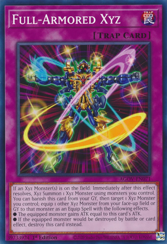 Full-Armored Xyz [AGOV-EN071] Common - Yugioh Cards For Your TCG Needs!