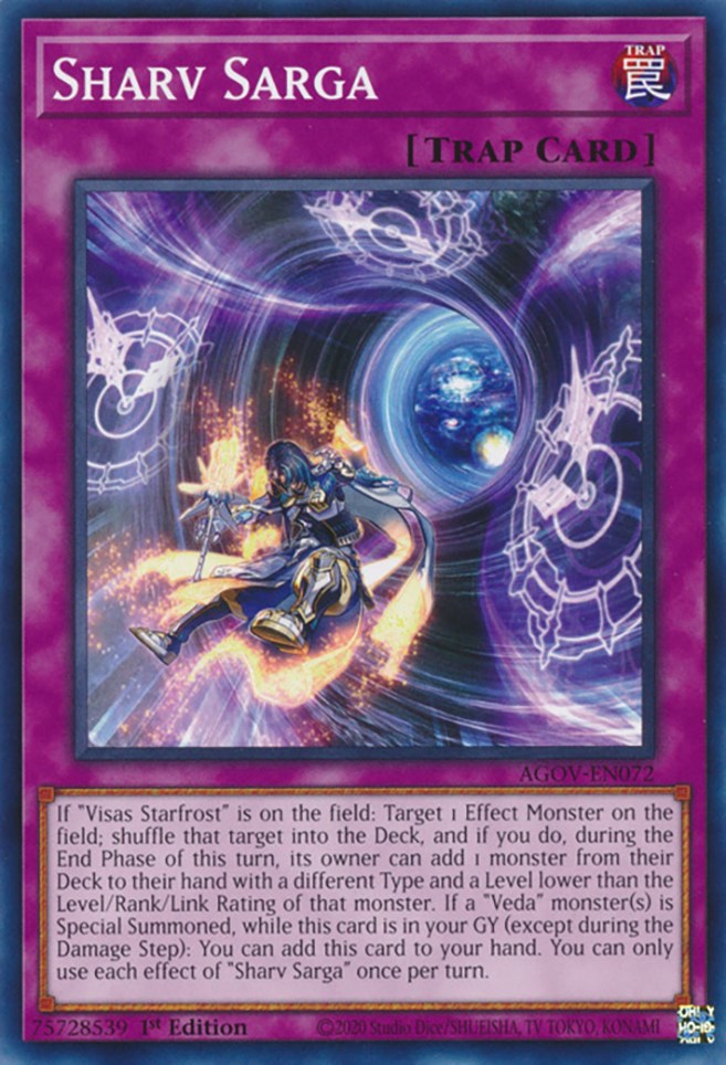 Sharv Sarga [AGOV-EN072] Common - Yugioh Cards For Your TCG Needs!