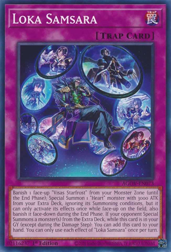 Loka Samsara [AGOV-EN073] Common - Yugioh Cards For Your TCG Needs!