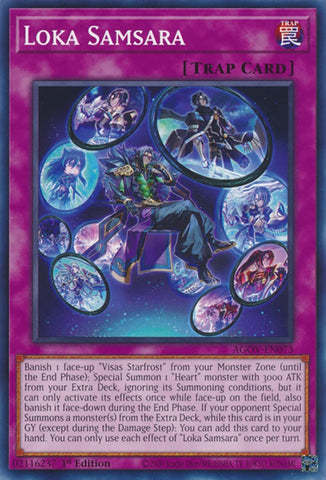 Loka Samsara [AGOV-EN073] Common - Yugioh Cards For Your TCG Needs!
