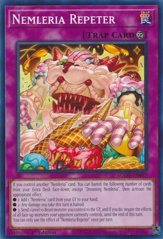 Nemleria Repeter [AGOV-EN077] Common - Yugioh Cards For Your TCG Needs!