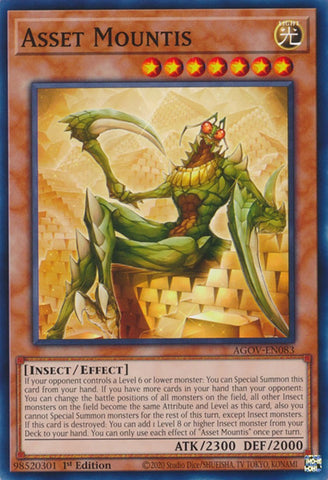 Asset Mountis [AGOV-EN083] Common - Yugioh Cards For Your TCG Needs!