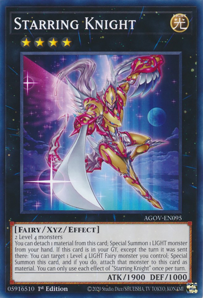 Starring Knight [AGOV-EN095] Common - Yugioh Cards For Your TCG Needs!