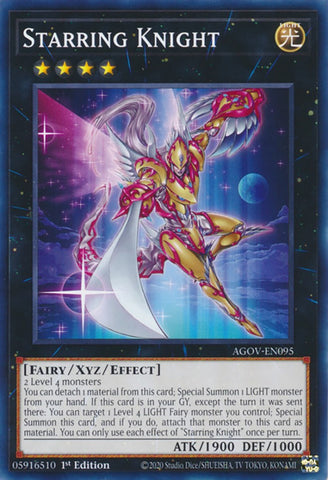 Starring Knight [AGOV-EN095] Common - Yugioh Cards For Your TCG Needs!