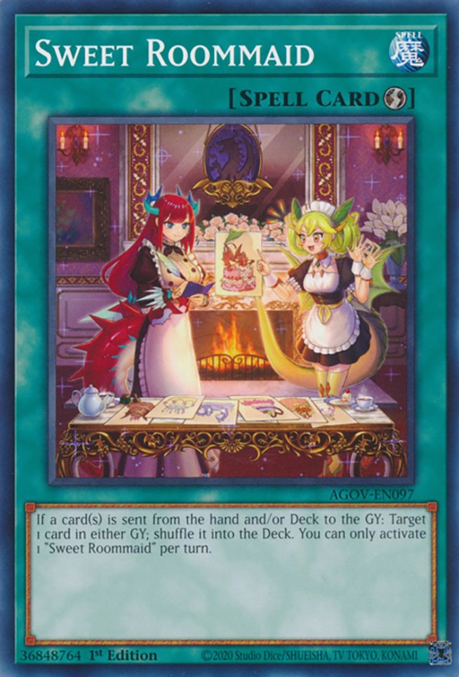 Sweet Roommaid [AGOV-EN097] Common - Yugioh Cards For Your TCG Needs!