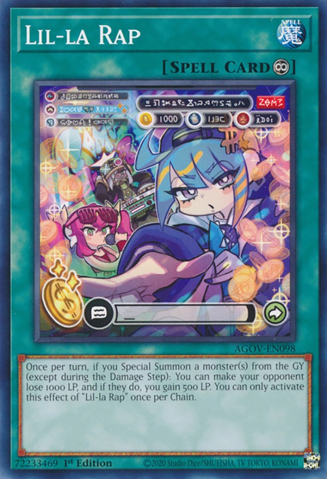 Lil-la Rap [AGOV-EN098] Common - Yugioh Cards For Your TCG Needs!