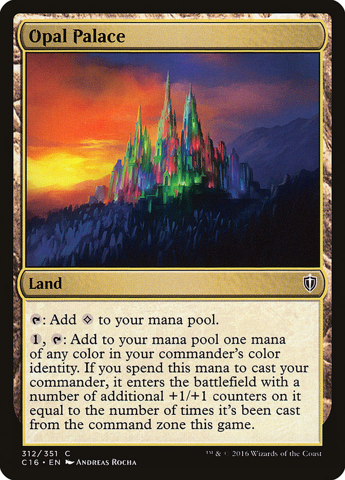 Opal Palace [Commander 2016] Magic: The Gathering