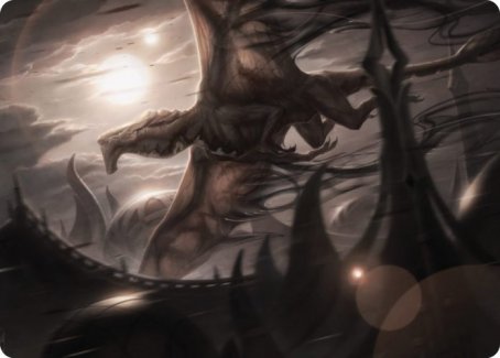 Shadrix Silverquill Art Card [Strixhaven: School of Mages Art Series] Magic: The Gathering