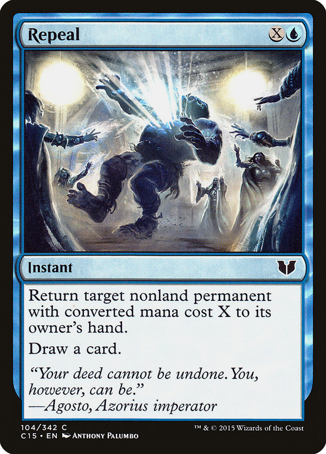 Repeal [Commander 2015] Magic: The Gathering