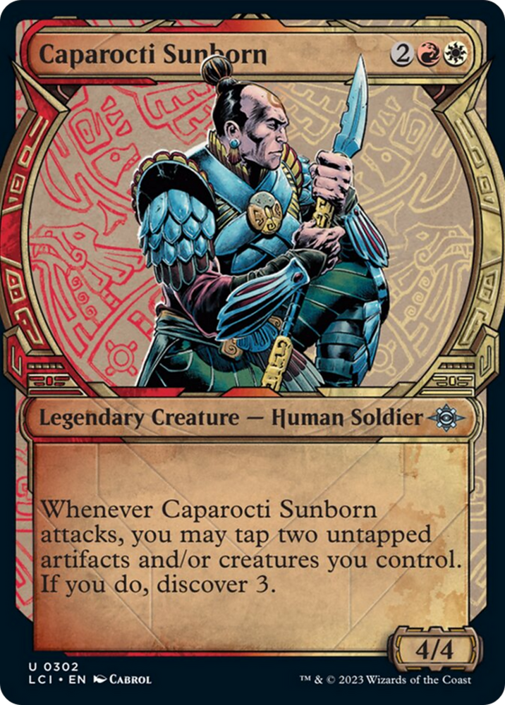 Caparocti Sunborn (Showcase) [The Lost Caverns of Ixalan] Magic: The Gathering